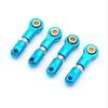 4pcs Upgraded Metal Parts Upper Swing Arm for Wltoys P929 P939 K969 K979 K989 K999 1/28 RC Car ( Color : Blue ) view 1