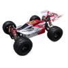 Alin-Z 4Pcs Large Tire Widening Tyre Wheel for Wltoys 144001 124016 124018 124019 12428 Haiboxing 16889 RC Car Upgrade Parts ( Color : Black ) view 4