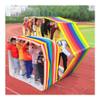 2 PCS Field Day Teamwork Game Running mat, 4-20M Kids Adult Teamwork Group Learning Game Activities for 2-18 People (Size : Adult-8M) view 1