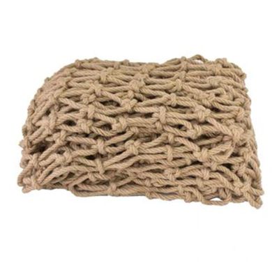 Child Safety Net Garden Plant Climbing Netting Guardrail Rope Net Multifunctional Decorative Mesh, Rope Thickness 6mm, 12cm Aperture (Size : 1x1m)