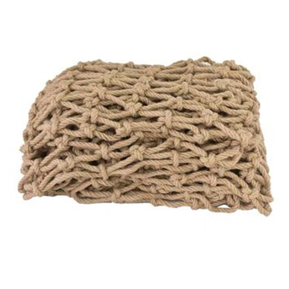 Child Safety Net Garden Plant Climbing Netting Guardrail Rope Net Multifunctional Decorative Mesh, Rope Thickness 6mm, 12cm Aperture (Size : 1x1m)