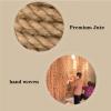 Child Safety Net Garden Plant Climbing Netting Guardrail Rope Net Multifunctional Decorative Mesh, Rope Thickness 6mm, 12cm Aperture (Size : 1x1m) view 2