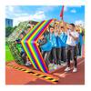 2 PCS Teamwork Games Playing Run Mat, Kids Adults Teamwork Gymnastics Games Group Learning Activities Sports Equipment (Size : Kids-4M) view 1