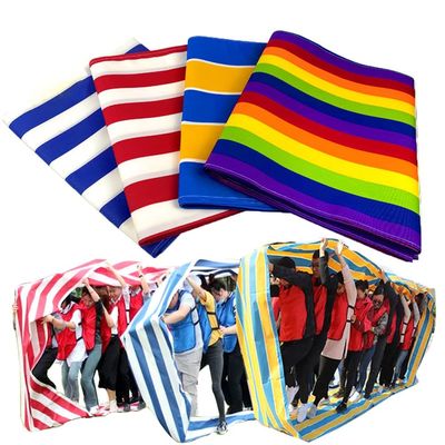 4-20M Teamwork Games Playing Run Mat for Adult KidsOutdoor Carnival Field Day Game Backyard Game Rolling Run Mat, 4 PCS (Size : Adult-6M)