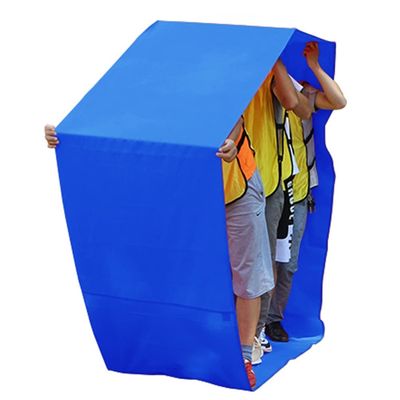 Teamwork Game Running Mat for Adult Kids, Group Coordination Cooperative Play Running Mat for 2-18 People, Easy to Carry (Size : Kids-8M)