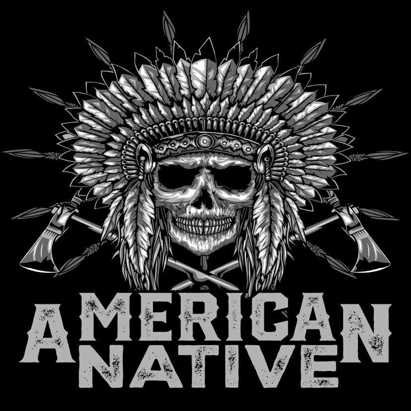 4 Native American Sticker Proud Chief Tribe Headdress History Land