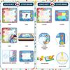 Logics Best Water Doodle Mat for 2 Year Old - Premium Aqua Magic Doodle mat for Toddlers - Fun Educational Toys - Old Aqua Drawing mat Montessori Toys for Toddlers view 2