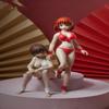 1/12 Scale Female Action Figure, 6 inch Anime Girl Super-Flexible Pale Skin Large Bust Seamless Body Doll Collection (T02B Pale Skin) view 3