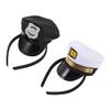 FOMIYES 2Pcs Captain Yacht Hat Headbands Hat Halloween Cosplay Navy for Nautical Costume Accessory Dressing up Party Role Play view 1
