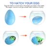 Dinosaur Party Favors Funny Mini Dinosaur Toys Dinosaur Birthday Party Supplies 24 Pack Dino Eggs and 24 Hatching Card Bulk Gifts Novelty Birthday Party Decorations for Kids Boys Girls Toddler view 3