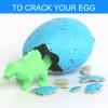 Dinosaur Party Favors Funny Mini Dinosaur Toys Dinosaur Birthday Party Supplies 24 Pack Dino Eggs and 24 Hatching Card Bulk Gifts Novelty Birthday Party Decorations for Kids Boys Girls Toddler view 4