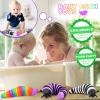 Cevioce Fidget Slug Toy 3Pcs Autism Sensory Toys for Autistic Children Toddler - Valentines Day Gifts for Kids Girls Boys Airplane Car Travel Essential Toys Slug Fidget Toys for Kids & Adults view 2