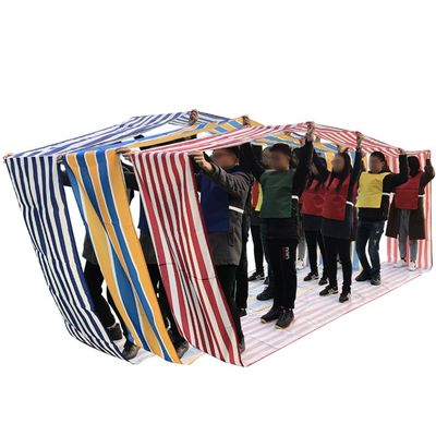 3PCS Adult Kids Game Running Mat, Games Fun Group Competition Game Rolling Run Mat, for 2-18 People (Size : Adult-6M)