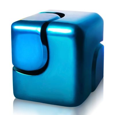 Fidget Spinner Toys Cube Adults, Easter Basket Stuffers for Teens Metal EDC Cool Desk Gadgets Office Toys Small Anxiety Figette Sensory Toy, ADHD Tool Fingears Figet Stress Valentine Gift for Boys