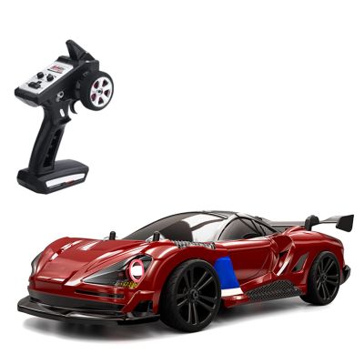 GoolRC RC Drift Car 1:16 Scale 4WD 35KM/H High Speed Remote Control Cars, Full Proportional RTR 2.4GHz RC Racing Car with LED Lights Drifting Tire Racing Sport Toy Car for Teens and Adults