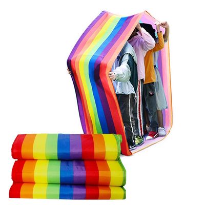 1PCS Kids Game Running Mat, Kindergarten Sensory Integration Training Balance Coordination and Cooperation Game Run Mat (Size : Kids-4M)