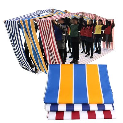 3PCS Oxford Cloth Play Running Mat, Adult Kids Group Cooperative Game Rolling Run Mat, Field Day Outdoor Carnival Activity Game (Size : Adult-8M)