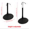 DS. DISTINCTIVE STYLE 1/6 Scale Action Figure Display Stand 1 Set (U and C Clips) for 12 Inch Action Figure, Adjustable Height, 3 Pack view 2