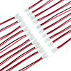 Babaobox 20pairs 24AWG JST 51005 2.0mm Spade 2Pin Cable Lead Plug Connector Male and Female with 150mm Wire Cables for 1S Battery Charging Drone view 1