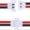 Babaobox 20pairs 24AWG JST 51005 2.0mm Spade 2Pin Cable Lead Plug Connector Male and Female with 150mm Wire Cables for 1S Battery Charging Drone view 2