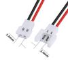 Babaobox 20pairs 24AWG JST 51005 2.0mm Spade 2Pin Cable Lead Plug Connector Male and Female with 150mm Wire Cables for 1S Battery Charging Drone view 4