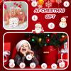 Kasyat 36 Pcs Christmas Stress Ball Snowman Stress Relief Toys Cute Snowflake Christmas Party Favors for Party Bag Filler Stocking Stuffers Gifts Suitable for Ages Above 3(Snowman) view 4