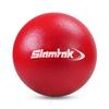 Slamtak  Foam Coated Dodgeballs  for Indoor or Outdoor Games and Exercises  Soft and Safe  Ideal PE, Gym, or Playground Equipment (1 Pack, Red)