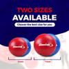 Slamtak  Foam Coated Dodgeballs  for Indoor or Outdoor Games and Exercises  Soft and Safe  Ideal PE, Gym, or Playground Equipment (1 Pack, Red) view 3