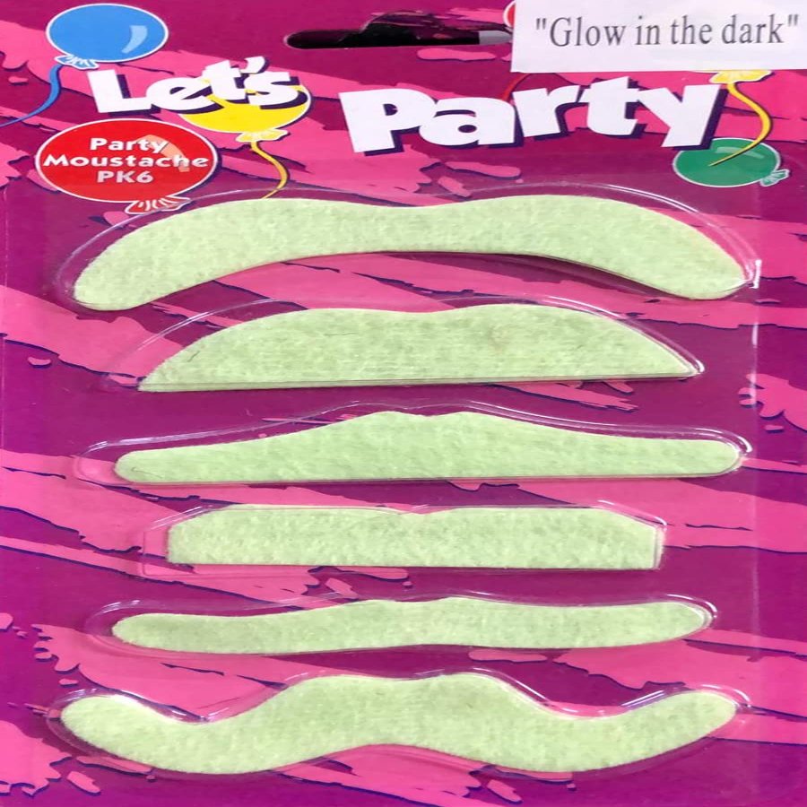 21Fashion Adults Self Adhesive Fake Moustache Mens Fancy Dress Masquerade Party Supplies Accessory