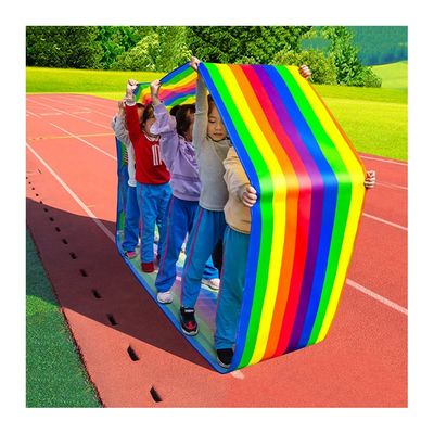 Field Day Teamwork Game Playing Run Mat, Kids Adult Teamwork Group Learning Game Activity Rolling Run Mat (Size : Adult-11M)
