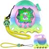 JCHPINE Silicone Cover Case for Tamagotchi Paradise Interactive Virtual Pet, Stand Up Case for Tamagotchi Paradise Screen Protector and Lanyard (Rainbow) view 1