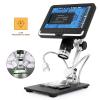 Microscope Accessories Kit AD206 Digital Microscope with Control Magnifier Microscope Slides (Color : AD206 A, Magnification : 200X) view 3