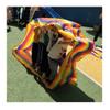 Field Day Teamwork Game Playing Run Mat, Outdoor Party Game Activities Adults Kids Big Motor Skills Training Run Mat (Size : Adult-11M) view 1