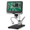 Microscope Accessories Kit AD206 Digital Microscope with Control Magnifier Microscope Slides (Color : AD206 B, Magnification : 200X) view 1