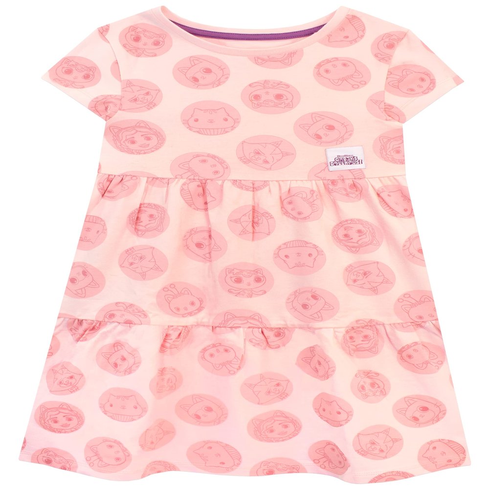 DreamWorks Girls Dress Gabby's Dollhouse Pink 8