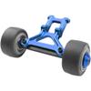 ShareGoo RC Wheelie Bar Set Front Stand Up Wheel Upgrades Part Compatible with Arrma 1/8 Kraton Outcast Talion Notorious Typhon Raider 6S BLX,Replace of AR320366 (Blue) view 3