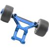 ShareGoo RC Wheelie Bar Set Front Stand Up Wheel Upgrades Part Compatible with Arrma 1/8 Kraton Outcast Talion Notorious Typhon Raider 6S BLX,Replace of AR320366 (Blue) view 4