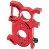 ShareGoo Aluminum Sliding Motor Mount Compatible with 1/8 Arrma Typhon Kraton Outcast Senton Talion Notorious BLX RC Car Upgrades Part,Replace of ARA320468 ARA320469 (Red) view 4