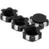 4Pcs ShareGoo Aluminum 17mm Hex Wheel Nuts Compatible with Arrma 1/7 Mojave Felony Infraction 6S 1/8 Kraton Senton Outcast Talion Typhon RC Car Upgrade Parts (Black) view 4