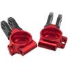 ShareGoo RC Rear Hub Steering Knuckles Carriers w/Bearings Upgrades Part Compatible with Arrma 1/8 Typhon Talion 6S BLX 1/7 Felony Mojave Infraction Limitless 6S BLX,Replace of AR330193 (Red) view 2