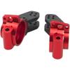 ShareGoo RC Rear Hub Steering Knuckles Carriers w/Bearings Upgrades Part Compatible with Arrma 1/8 Typhon Talion 6S BLX 1/7 Felony Mojave Infraction Limitless 6S BLX,Replace of AR330193 (Red) view 3