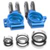 ShareGoo RC Rear Hub Steering Knuckles Carriers w/Bearings Upgrades Part Compatible with Arrma 1/8 Typhon Talion 6S BLX 1/7 Felony Mojave Infraction Limitless 6S BLX,Replace of AR330193 (Blue) view 1