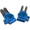 ShareGoo RC Rear Hub Steering Knuckles Carriers w/Bearings Upgrades Part Compatible with Arrma 1/8 Typhon Talion 6S BLX 1/7 Felony Mojave Infraction Limitless 6S BLX,Replace of AR330193 (Blue) view 2