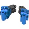 ShareGoo RC Rear Hub Steering Knuckles Carriers w/Bearings Upgrades Part Compatible with Arrma 1/8 Typhon Talion 6S BLX 1/7 Felony Mojave Infraction Limitless 6S BLX,Replace of AR330193 (Blue) view 3
