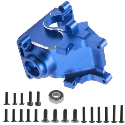 ShareGoo Metal Diff Housing Gearbox Case Upgrade Parts #AR310854 Compatible with 1/8 Arrma Typhon Kraton Notorious Outcast Talion 6S BLX 1/7 Mojave Infraction Felony Limitless 6S BLX RC Car (Blue)