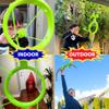 Funwares Patented Bow and Arrow Launches Arrows Over 200 Feet, Includes 4 Whistling Foam Tipped Arrows, Quiver Included, Amazing Outdoor Toy for Ages 14 and Up, Green and Grey view 4