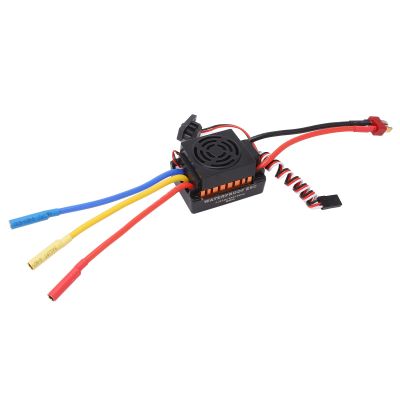 60A RC Brushless Electric Speed Controller, Full ESC Upgrade Part Fit for 1/10 1/12 1/16 RC Cars
