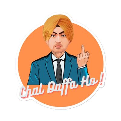 diljit Dosanjh Funny Stickers chal daffa ho