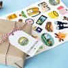 512 Pcs Travel Camping Stickers in 16 Sheets Outdoor Adventure Themed Self Adhesive Decals for Birthday Invitations Envelopes Decorations Party Goodie Gifts Bag Decor Game Class Rewards view 4