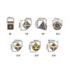 HEIMDALLR Metal D&D Dice Set 7 pcs - Dice Box & Velvet Dice Bag; Metal DND Dice Set D&D (Dungeons and Dragons) w D20 - Blacksmith Craft Dice (Obsidian) view 4